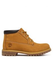 Timberland Trapery Premium Wp Chukka TB1230612311 Pomarańczowy. Brązowe trapery Timberland, z nubiku, bez zapięcia. Za 829.99 zł.