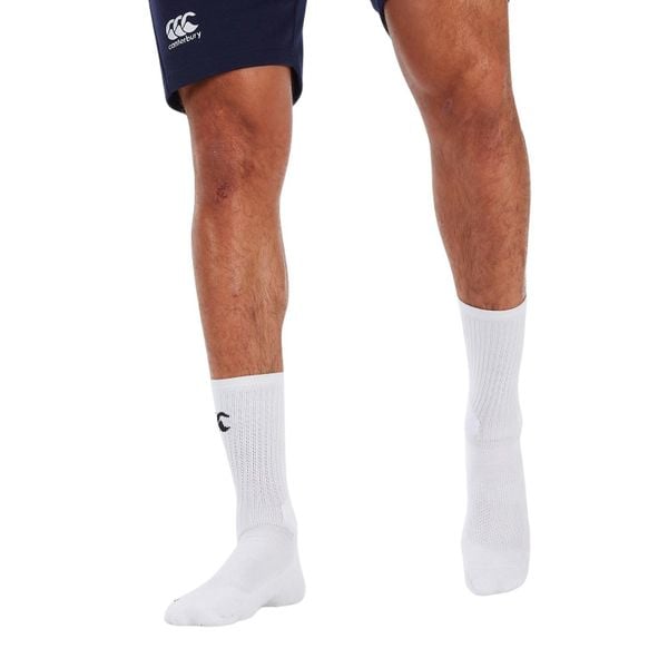 Skarpetki antypoślizgowe do połowy łydki Canterbury. Białe skarpety CANTERBURY, bez wzorów. Za 178.00 zł.