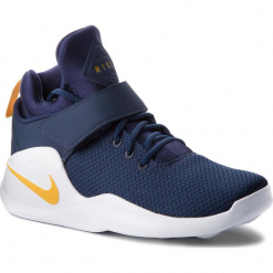 Buty NIKE - Kwazi 844839 401 Midnight Navy/Yellow Ochre. Niebieskie buty sportowe casual marki Nike, z materiału. W wyprzedaży za 309.00 zł.