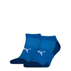 Skarpety Puma Sport Sneaker z amortyzacją, 2 pary niebieskich. Niebieskie skarpetki sportowe Puma, bez wzorów, z elastanu. Za 86.99 zł.