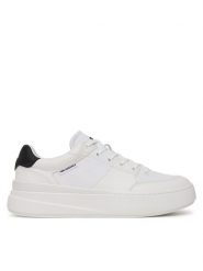 KARL LAGERFELD Sneakersy KL54025 Biały. Białe buty sportowe casual KARL LAGERFELD, bez wzorów, ze skóry, bez zapięcia. Za 649.99 zł.