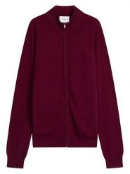 Perfect Cashmere Kaszmirowy kardigan "Jules" w kolorze bordowym rozmiar: S. Czerwone swetry rozpinane Perfect Cashmere, s, bez wzorów, z kaszmiru, bez kołnierzyka, bez ramiączek. Za 500.99 zł.