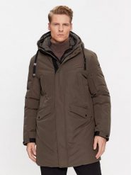 Geox Kurtka zimowa Velletri M3628N T3031F 3462 Zielony Regular Fit. Zielone kurtki Geox, na zimę, m, bez wzorów, z syntetyku, bez kaptura. Za 969.99 zł.