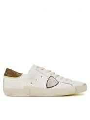 Philippe Model Sneakersy A009870 PRLU VV08 Biały. Białe buty sportowe casual Philippe Model, bez wzorów, ze skóry, bez zapięcia. Za 819.99 zł.