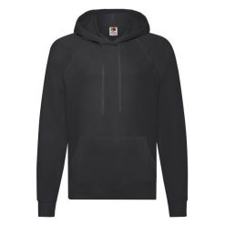 Lekka Męska Bluza Z Kapturem. Czarne bluzy z kapturem Fruit of the Loom, m, bez wzorów, z kapturem. Za 73.99 zł.