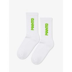 MANTO skarpety LOGOTYPE 25 białe L. Białe skarpety Manto, bez wzorów. Za 49.00 zł.