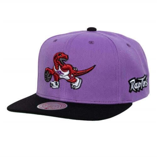 Czapka typu snapback Toronto Raptors NBA Team Origins Hwc. Fioletowe czapki z daszkiem Mitchell & Ness, bez wzorów. Za 194.00 zł.