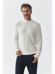 TATUUM Sweter w kolorze kremowym rozmiar: XL. Brązowe swetry nierozpinane Tatuum, xl, bez wzorów, bez kołnierzyka, bez ramiączek. Za 187.96 zł.