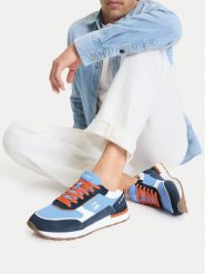 G-Star Raw Sneakersy EO-LUK-01 Niebieski. Niebieskie buty sportowe casual G-Star, bez wzorów, ze skóry, bez zapięcia. Za 173.99 zł.