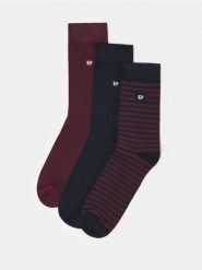 Zestaw długich skarpetek 3 pack Pierre Cardin - wielobarwny. Skarpety Sinsay, bez wzorów. Za 22.99 zł.