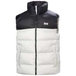 Kurtka puchowa bez rękawów Helly Hansen Active. Szare kurtki Helly Hansen, m, bez wzorów, z puchu, bez kaptura. Za 699.00 zł.
