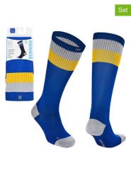 Norfolk Skarpety trekkingowe (2 pary) "Sevilla" w kolorze niebieskim rozmiar: 39-42. Niebieskie skarpety Norfolk, bez wzorów, z materiału. Za 73.99 zł.