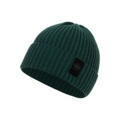 Czapka męska Pitbull zimowa Velcro Logo. Zielone czapki zimowe PITBULL, bez wzorów. Za 59.00 zł.