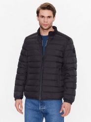 Woolrich Kurtka puchowa Bering CFWOOU0697MRUT2635 Czarny Regular Fit. Czarne kurtki Woolrich, l, bez wzorów, z puchu, bez kaptura. Za 1,079.00 zł.