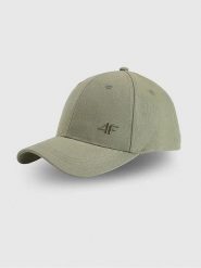 4F Czapka w kolorze khaki rozmiar: XS/S. Brązowe czapki z daszkiem 4F, bez wzorów, z bawełny. Za 52.67 zł.