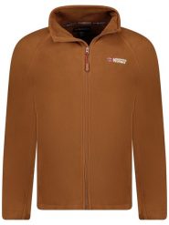 Geographical Norway Kurtka polarowa "Tug" w kolorze jasnobrązowym rozmiar: XL. Brązowe kurtki Geographical Norway, xl, bez wzorów, z polaru, bez kaptura. Za 122.38 zł.