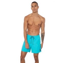 Szorty plażowe Protest Faster. Niebieskie odzież kąpielowa Protest, m, bez wzorów, sportowe. Za 234.00 zł.