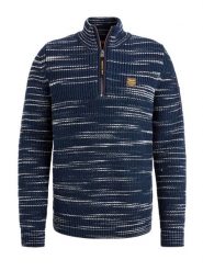 PME Legend Sweter w kolorze granatowym rozmiar: 3XL. Niebieskie swetry nierozpinane PME Legend, xl, bez wzorów, z wełny, bez kołnierzyka, bez ramiączek. Za 357.45 zł.