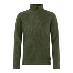 Dziewczęcy polar z zamkiem błyskawicznym 1/4 Protest Zora. Zielone bluzy z polaru Protest, s, bez wzorów, z materiału, bez kaptura. Za 220.50 zł.