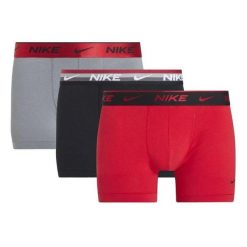 Bokserki Nike Trunk 3pk KE1008 1L9. Białe bokserki Nike, l, bez wzorów. Za 160.74 zł.