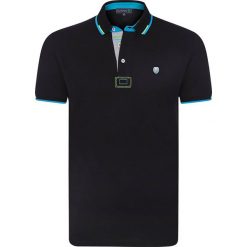 Koszulka polo "Cubic" w kolorze czarnym. Koszulki polo marki Sir Raymond Tailor. W wyprzedaży za 173.95 zł.