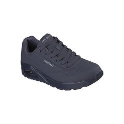 Sneakersy Skechers Uno Stand On Air. Niebieskie buty sportowe casual Skechers, bez wzorów, bez zapięcia. Za 299.99 zł.