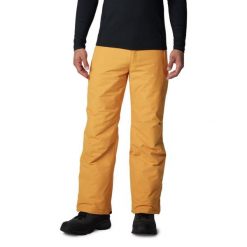 Spodnie narciarskie męskie Columbia Bugaboo IV. Żółte spodnie narciarskie i snowboardowe Columbia, m, bez wzorów, narciarskie. Za 299.99 zł.