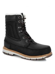 Kimberfeel Kozaki zimowe "Pablo" w kolorze czarnym rozmiar: 40. Czarne kozaki Kimberfeel, na zimę, bez wzorów, z materiału, bez obcasa, bez zapięcia. Za 347.99 zł.