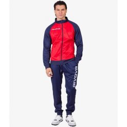 3082 Cuba Dres Rojo/Marino - komplet kurtka i spodnie. Czerwone kurtki 30SEVEN, xs, bez wzorów, z dresówki, bez kaptura. Za 153.70 zł.