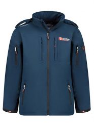 Canadian Peak Kurtka softshellowa "Tuneak" w kolorze granatowym rozmiar: M. Niebieskie kurtki outdoor i hardshell Canadian Peak, m, bez wzorów, bez kaptura. Za 185.76 zł.