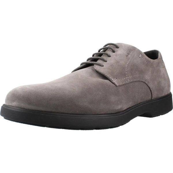 Buty GEOX D SPHERICA EC11 B Szary. Szare buty turystyczne Geox, bez wzorów, ze skóry, bez zapięcia, trekkingowe. Za 293.99 zł.