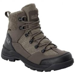 Buty trekkingowe męskie Jack Wolfskin Cold Bay Mid Texapore. Czarne buty trekkingowe Jack Wolfskin, bez wzorów, z materiału, bez zapięcia, trekkingowe. Za 683.00 zł.