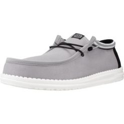 Buty HEY DUDE WALLY LETTERMAN Szary. Szare buty trekkingowe PRO BRANDS, bez wzorów, z tkaniny, bez zapięcia. Za 247.99 zł.
