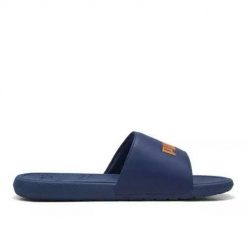 Klapki męskie Puma Cool Cat 2.0. Niebieskie klapki Puma, z materiału. Za 154.00 zł.