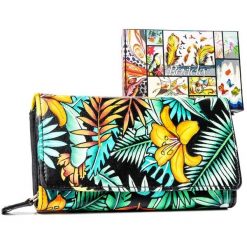 Portfel męski Rovicky R-N22-ART print 20. Portfele bez wzorów, ze skóry. Za 119.99 zł.