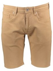 Pepe Jeans Szorty w kolorze beżowym rozmiar: W29. Brązowe szorty Pepe Jeans, z aplikacjami, z jeansu, klasyczne. Za 57.06 zł.