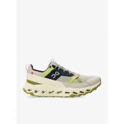 Buty turystyczne męskie On Running Cloudhorizon. Zielone buty do biegania On Running, bez wzorów, bez zapięcia, trekkingowe. Za 589.99 zł.