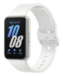 Samsung Galaxy Fit3 srebrny (R390). Szare smartbandy . Za 169.00 zł.