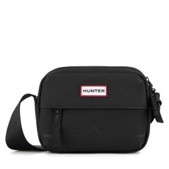 Saszetka Hunter. Czarne torby na ramię Hunter, bez wzorów, bez dodatków. Za 149.99 zł.