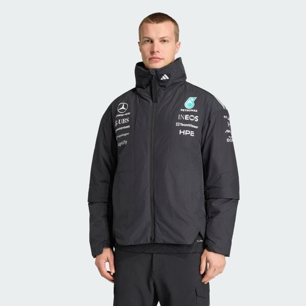 Kurtka Mercedes - Amg Petronas Formula 1 Team Engineers. Czarne kurtki Adidas, bez wzorów, bez kaptura. Za 899.00 zł.