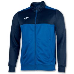 Bluza do piłki nożnej męska Joma Winner. Niebieskie bluzy bez kaptura Joma, m, bez wzorów, z dresówki, bez kaptura. Za 262.00 zł.