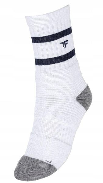 Skarpetki Tecnifibre Tech 2024. Białe skarpety TECNIFIBRE, bez wzorów, z bawełny. Za 69.00 zł.