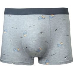 Bokserki Obcisłe, Szare w Aparaty, Gramofony, Bawełniane, Majtki z Elastanem -ALTIES. Szare bokserki Alties, l, bez wzorów, z bawełny. Za 35.00 zł.