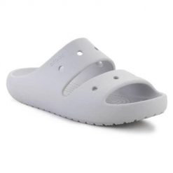 Klapki unisex Crocs Classic Sandal V2. Szare klapki Crocs, z materiału. Za 135.99 zł.