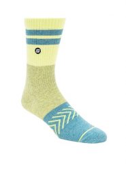 Skechers Skarpety w kolorze błękitno-żółtym rozmiar: 43-46. Niebieskie skarpety Skechers, bez wzorów, ze splotem. Za 17.99 zł.