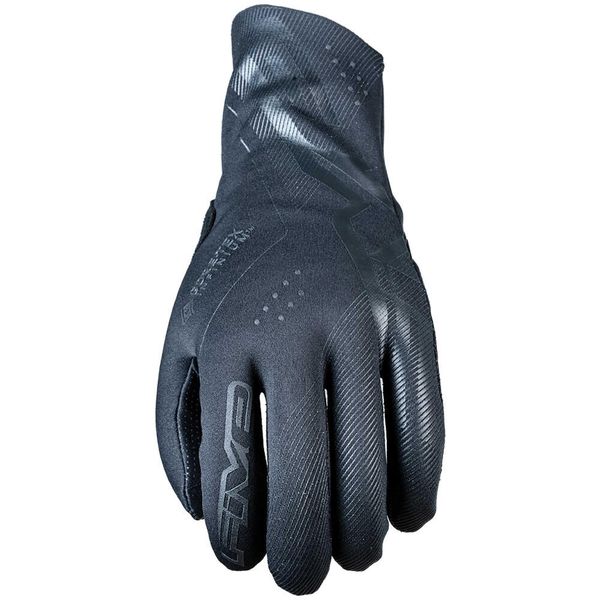 Rękawiczki CYCLONE INFINIUM STRETCH - CZARNE - S/8. Czarne rękawiczki FIVE GLOVES, bez wzorów, z gore-texu. Za 234.00 zł.