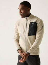 Regatta Kurtka polarowa "Scaris" w kolorze kremowym rozmiar: XL. Brązowe kurtki Regatta, xl, bez wzorów, z polaru, bez kaptura. Za 128.25 zł.