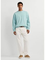 Pepe Jeans Bluza "John" w kolorze błękitnym rozmiar: L. Niebieskie bluzy Pepe Jeans, l, bez wzorów, z bawełny, bez kaptura. Za 148.96 zł.