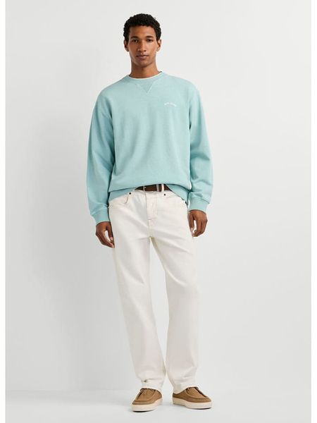 Pepe Jeans Bluza "John" w kolorze błękitnym rozmiar: L. Niebieskie bluzy Pepe Jeans, l, bez wzorów, z bawełny, bez kaptura. Za 148.96 zł.