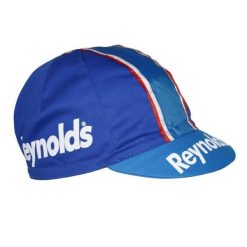 Czapka rowerowa Gist Equipe Vintage Reynolds. Niebieskie czapki zimowe GIST, bez wzorów. Za 129.00 zł.